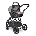 Combi Stroller ARIA 2in1 GREY with car seat ARIA LUXE Grey Jasper */option/